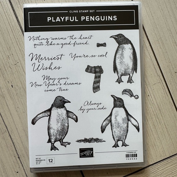 Stampin' Up! | Design | Stampin Up Playful Penguins Stamp Set | Poshmark